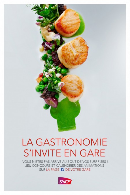 SNCF, Votre gare se met à l’heure gourmande de la gastronomie !