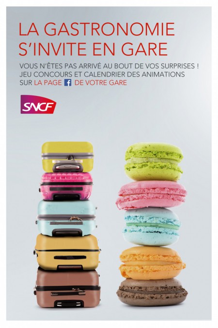 SNCF, Votre gare se met à l’heure gourmande de la gastronomie !