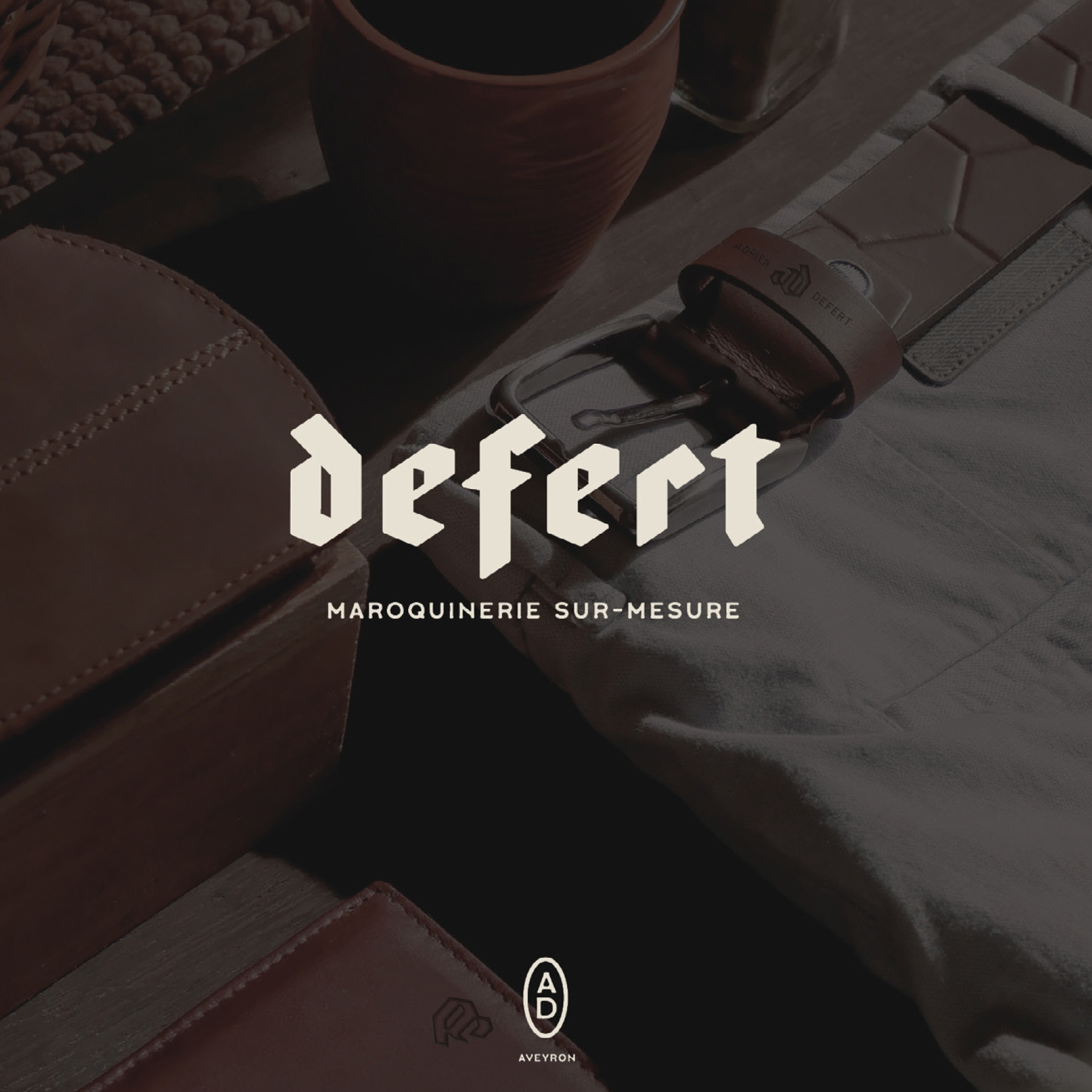 Adrien Defert, l’art du cuir